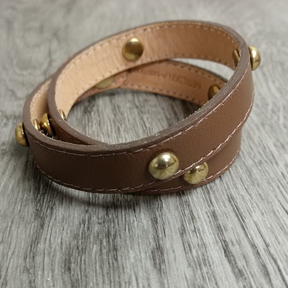 Metalskin x Bloomingdale's Leather Wrap Bracelet - Picture 2 of 4